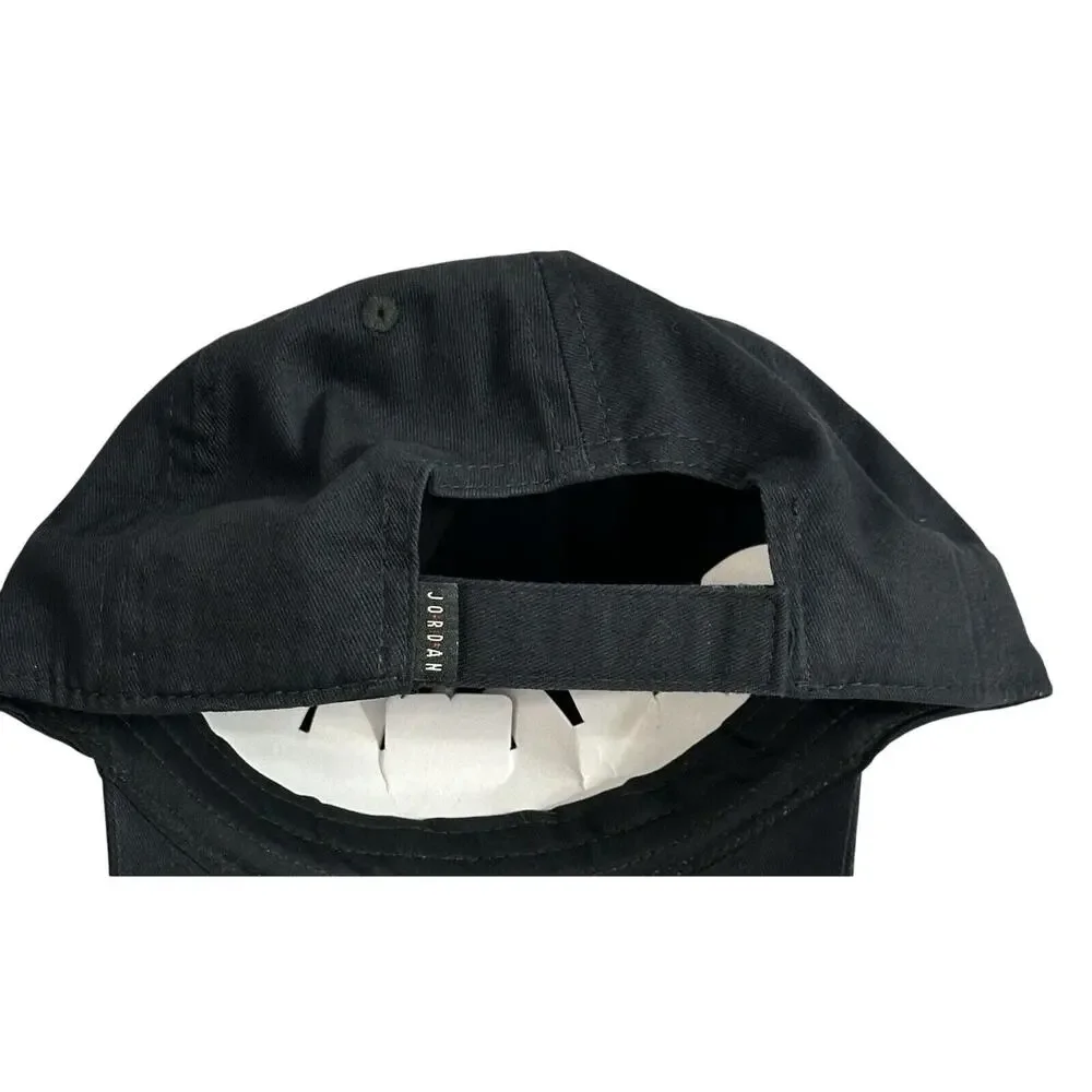 Air Jordan Boys Black Youth Ball Cap Hat Embroidered Kids